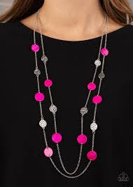 Ocean Soul Pink Necklace