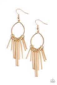 Mood Swing Gold Earrings