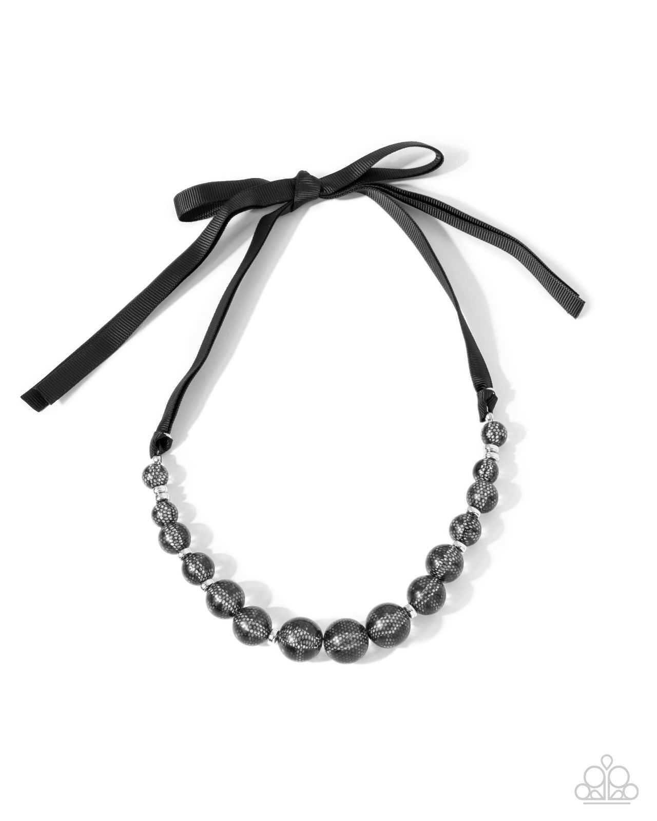 Lacemaker Black Necklace