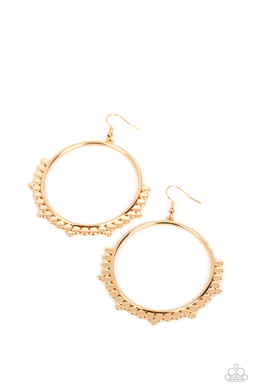 Ultra untameable gold earring